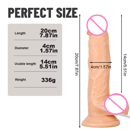Water spray simulation penis female orgasm spray imitation ejaculation masturbator PVC dildo sex adult products