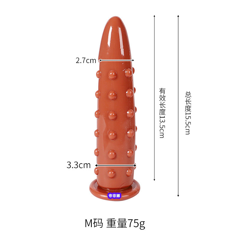 With granular dildo vaginal massage masturbator female masturbator simulated penis sex adult products