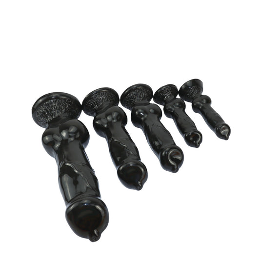 Five-size dog dick simulation penis oversized thick and long soft animal dildo adult female products anal plug