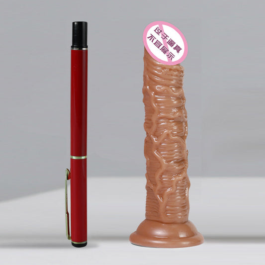 Mini Wearable Dick Leather Pants Manual Soft Meat Cannon Simulation Dildo Female Masturbator Sex Products