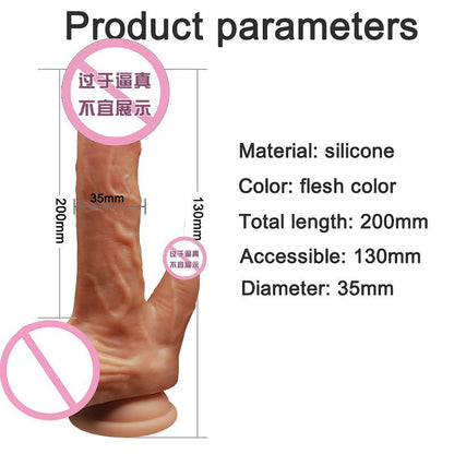 Tongue licking cannon king liquid silicone electric dildo soft meat realistic dildo dildo cannon machine female masturbator