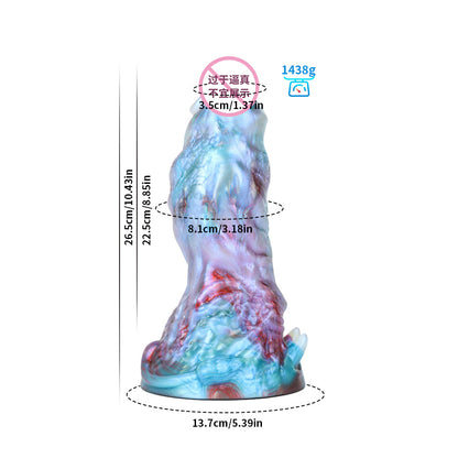 Special-shaped penis soft meat realistic, phantom dragon dildo sm training sex toys, female masturbator adult products
