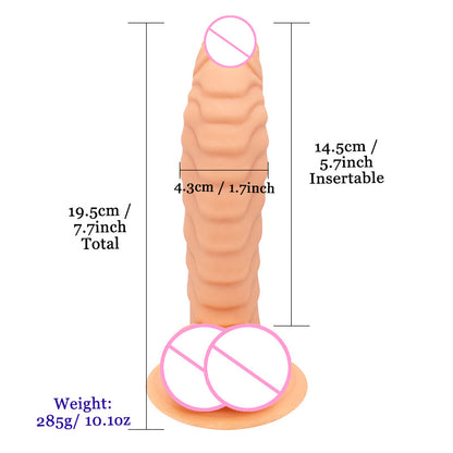 Dinosaur scales animal simulation penis suction cup special-shaped dildo male and female masturbator dildo sex toys