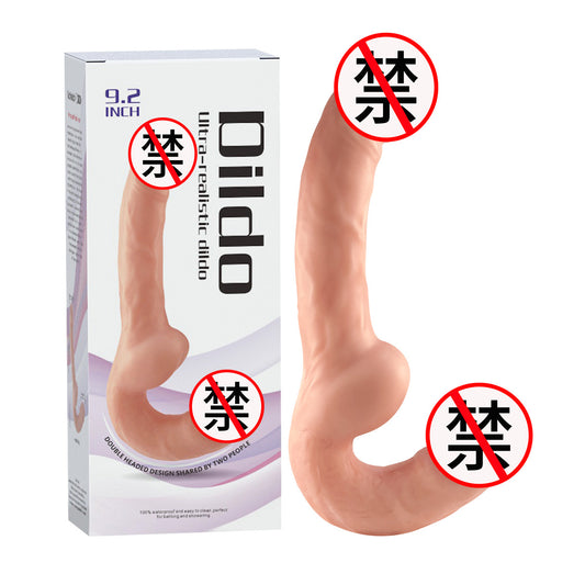 Sex toys women wear penis lesbian lesbian double-headed dragon double-headed penis simulation dildo