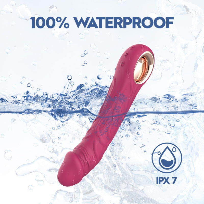 Dingmu artificial penis vibrator, female fun, dildo, sex products, self-weaving device AV vibrator, adult