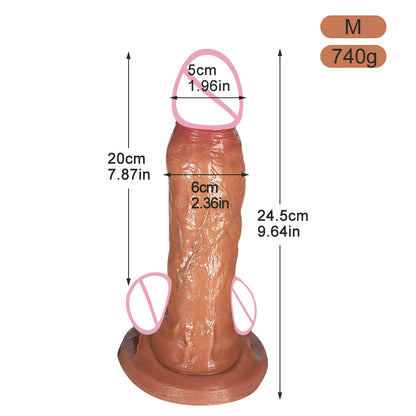 Asian explosion female masturbator simulation stallion dildo female soft meat dildo sm sex toys