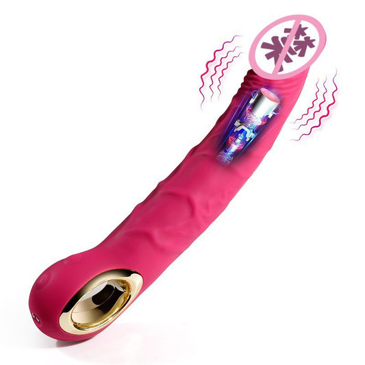 Cross-border simulated penis vibrator, dildo, sex products, female sex interest, masturbator AV vibrator, adult hair