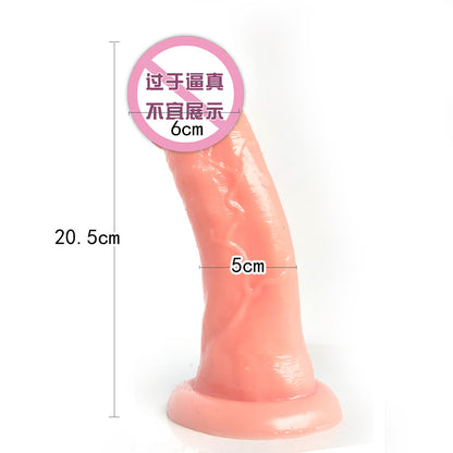 6Cm Mushroom Head Dildo Big Glans Simulation Penis Male Anal Plug Backyard Sex Toy Masturbator Anal Expander