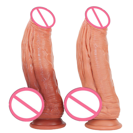 silicone gradual change simulation penis extra large soft thick long dildo female big chicken brother adult products