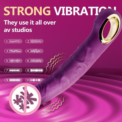 Cross-border simulated penis vibrator, dildo, sex products, female sex interest, masturbator AV vibrator, adult hair