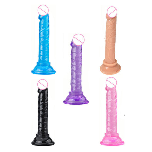 Simulated penis, super small mini, women's small eggless dildo, backyard suction cup, small anal plug, sex toys