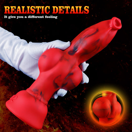 New popular dog dick simulation animal penis dog hanging dildo female masturbation 4 size adult sex toys