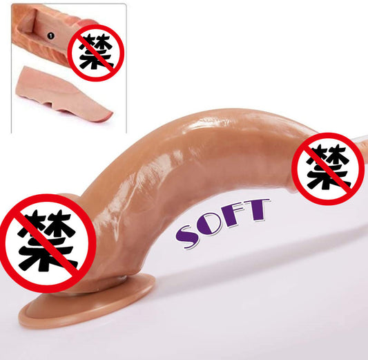 Male and female small glans big thick dildo anal sex huge simulated dildo strong suction cup adult silicone penis
