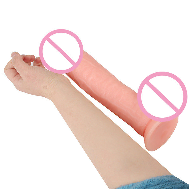 Hot-selling artificial penis in Europe and America, thick with arm, anal plug, dildo for women's adult sex products dildo