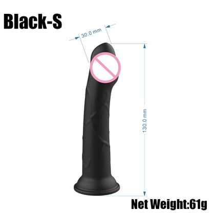 Simulated textured suction cup, penis, multi-colored jelly, dildo, adult sex products, manufacturers can send one piece at the source.