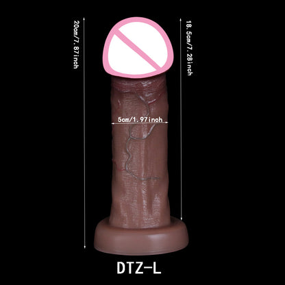 Black Mamba explosion liquid silicon simulation penis dildo adult products female sex toys sex toys