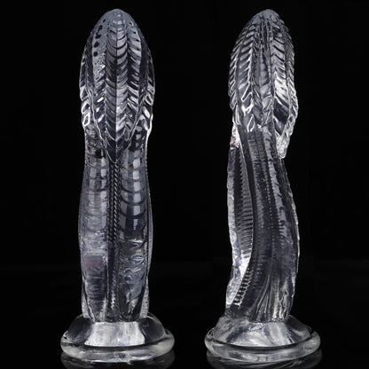 Special-shaped creative simulation penis female sex products, false penis, giant snake kiss, animal modeling innovative products