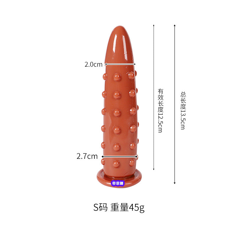 With granular dildo vaginal massage masturbator female masturbator simulated penis sex adult products