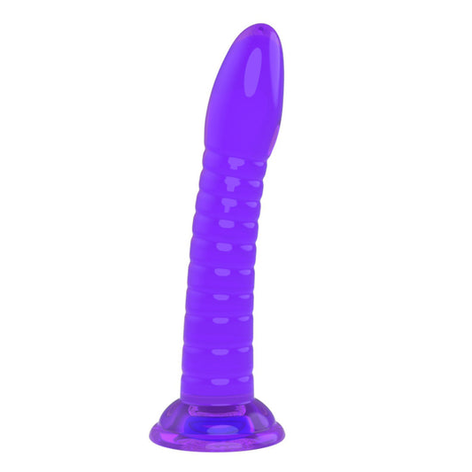 Orissi adult female products threaded simulation penis transparent jelly crystal dildo jj suction cup penis backyard
