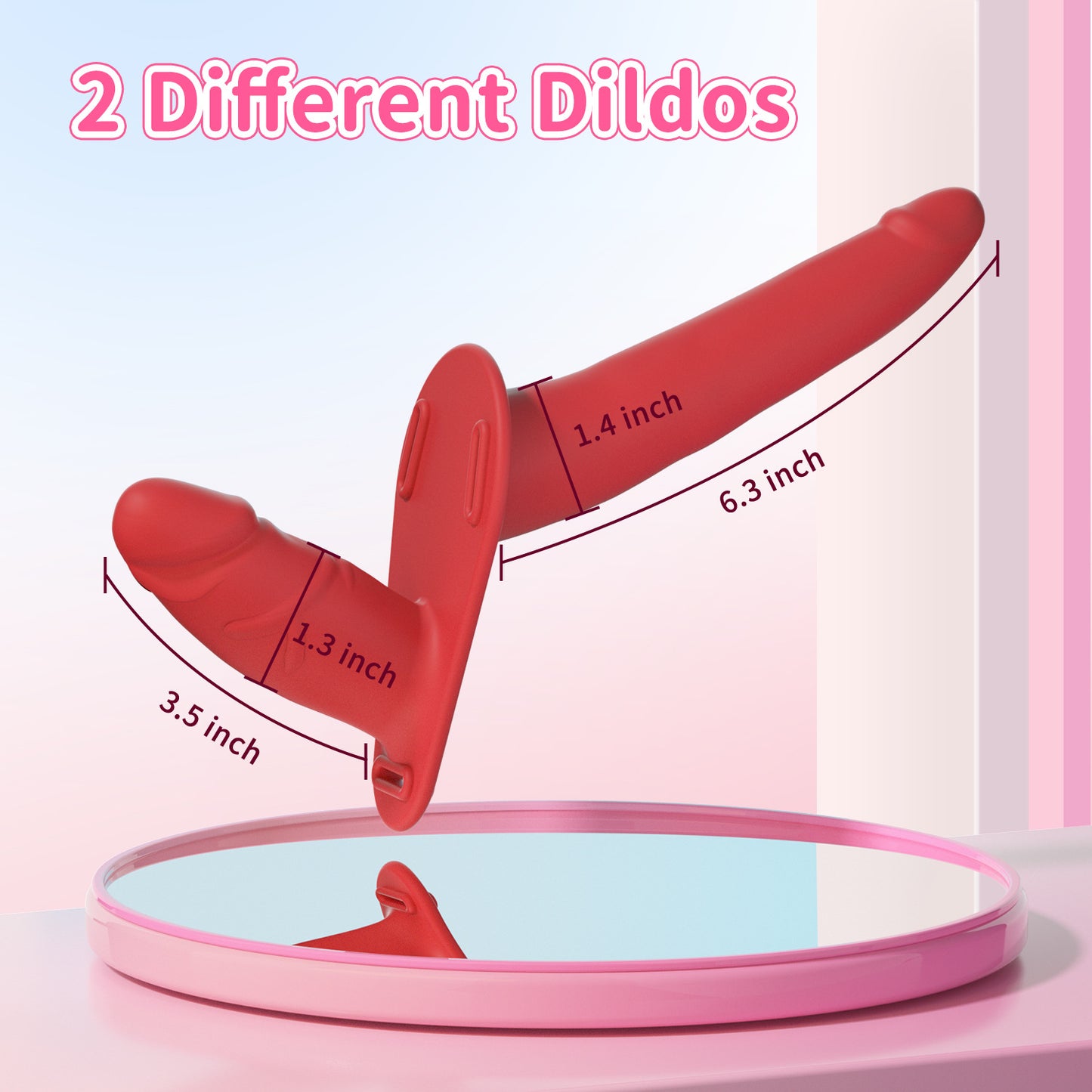 Wearing leather pants double-headed dildo simulation penis lesbian lesbian lesbian sex double-headed dragon toys adult products cross-border