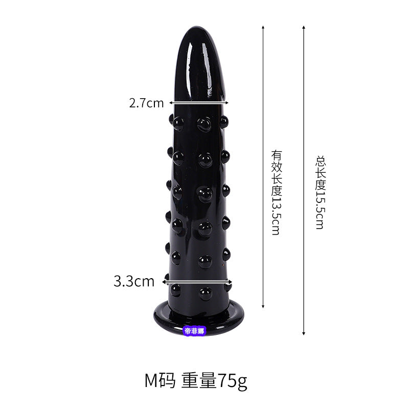 With granular dildo vaginal massage masturbator female masturbator simulated penis sex adult products