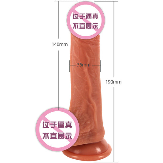 Female dildo manual simulation suction cup penis female masturbation thrusting device sex adult sex products wholesale
