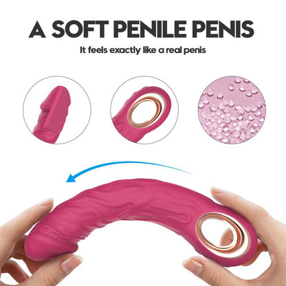 Dingmu artificial penis vibrator, female fun, dildo, sex products, self-weaving device AV vibrator, adult