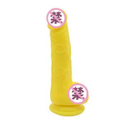 AliExpress liquid silicone multi-color simulated penis dildo sex products, female, thrusting female masturbator