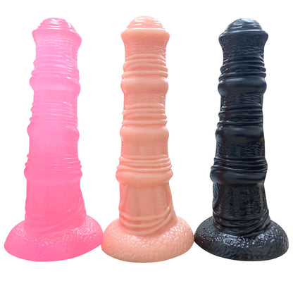 Animal horse dildo 22 * 6.2cm backyard anal plug adult products simulated penis masturbator dildo