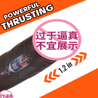 Foreign Trade Cross-border Female Masturbation Appliance Brown Simulation Dildo Silicone Shooting Dildo Sex Products