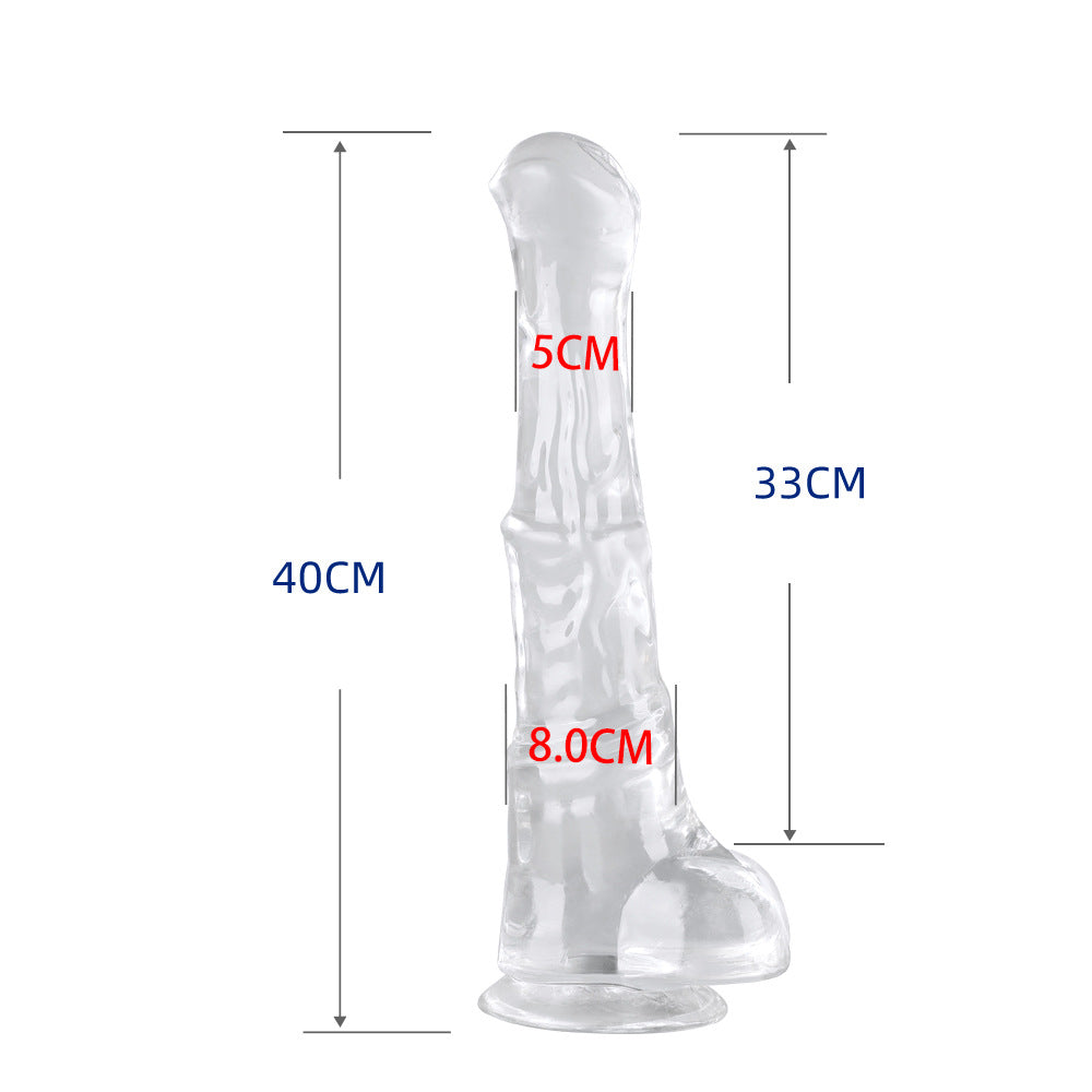 SNAILAGE Supersize Simulation Dick Big Mac Female Dildo Sex Fun Heterogeneous SM with Egg Horse Dick