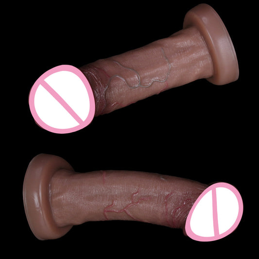 Black Mamba explosion liquid silicon simulation penis dildo adult products female sex toys sex toys