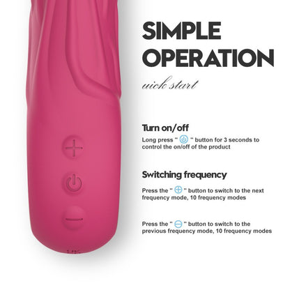 Dingmu artificial penis vibrator, female fun, dildo, sex products, self-weaving device AV vibrator, adult