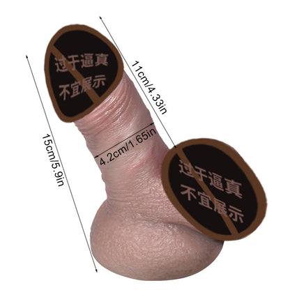 Liquid silicone dildo soft meat simulation dildo G-spot adult products female masturbator sex products dildo