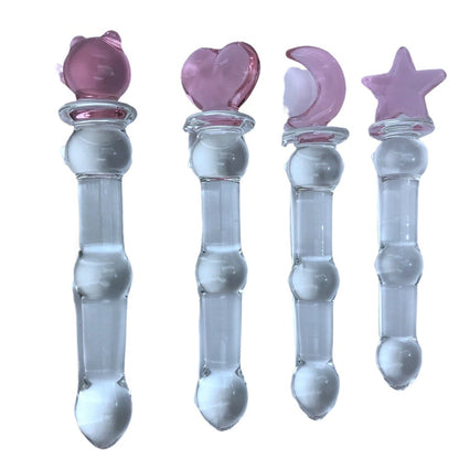 Female sex toys, massage stick, dildo, backyard, anal plug, masturbator, simulated crystal penis, adult toys.