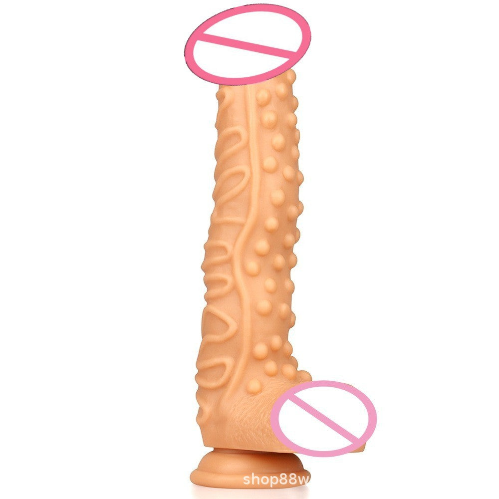 cross-border oversized transparent simulated penis female masturbator adult alternative sex orgasm jj dildo
