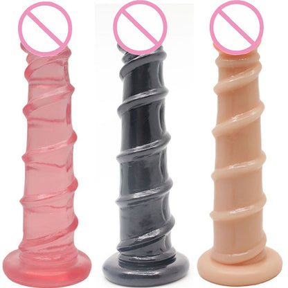 WOS manufacturers wholesale manual soft meat masturbation transparent simulation penis dildo flirting foreign trade sex products