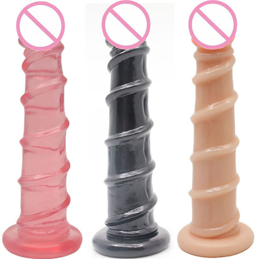 WOS manufacturers wholesale manual soft meat masturbation transparent simulation penis dildo flirting foreign trade sex products