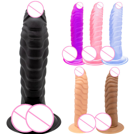 Dinosaur scales animal simulation penis suction cup special-shaped dildo male and female masturbator dildo sex toys