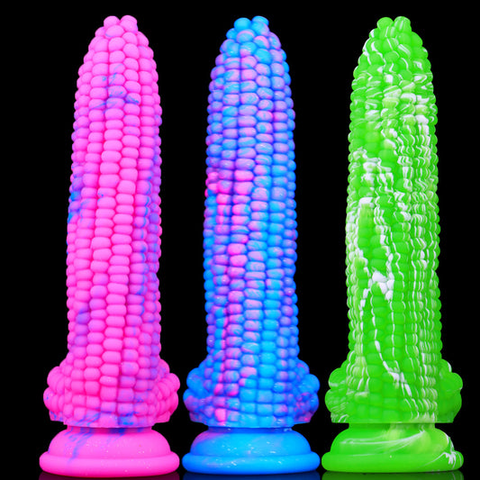 Corn silicone penis anal plug fruit vegetable penis simulation big dildo adult products female adult products