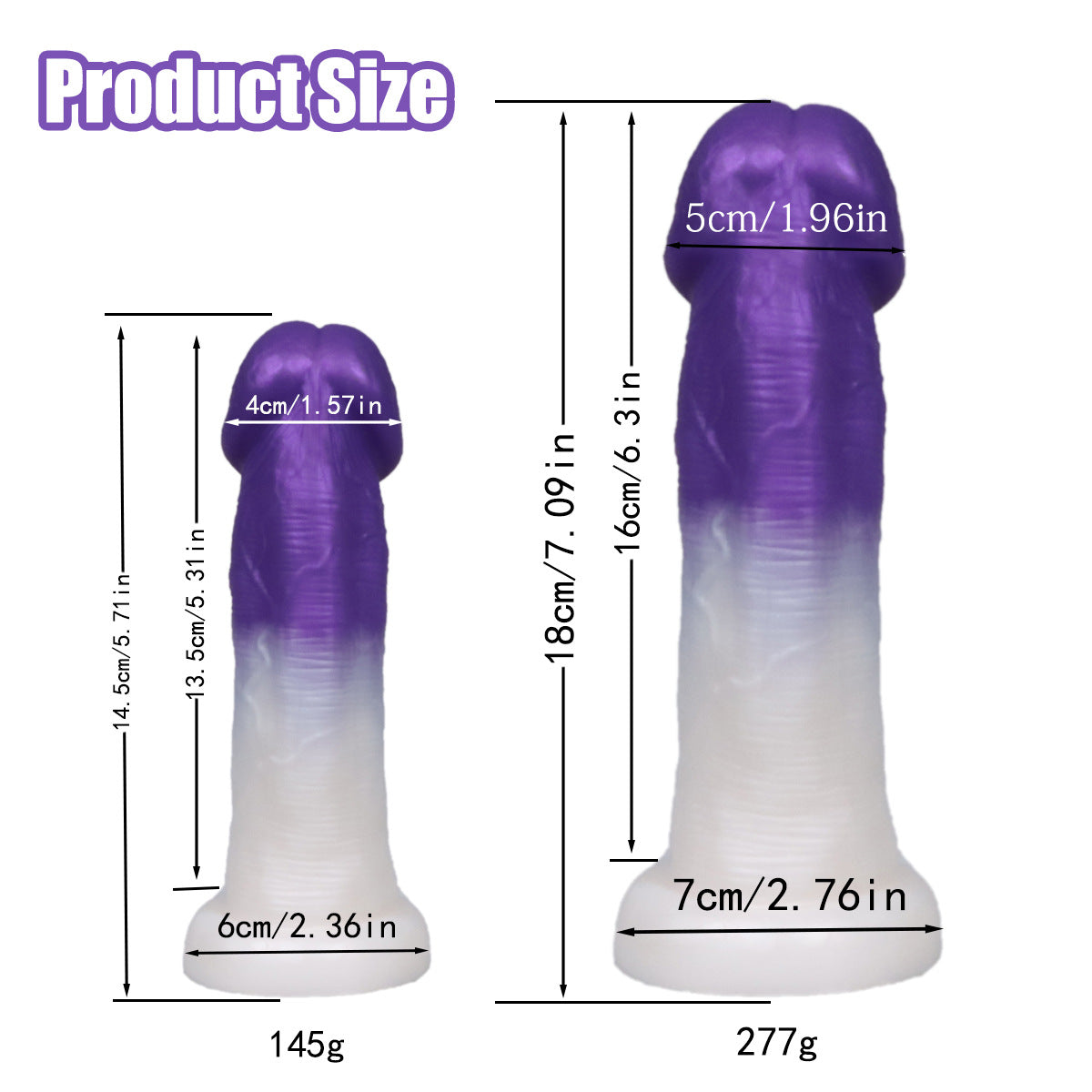 New mushroom head simulation penis, backyard massage stick, dildo, male and female masturbation, sex gamers, one piece is sent on behalf of others.