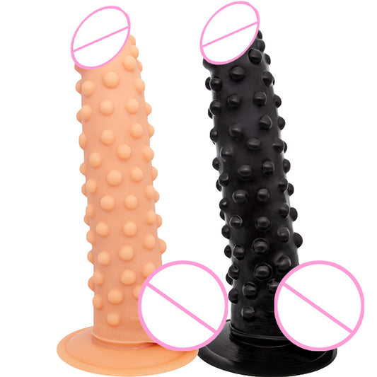 PVC penis alternative special-shaped transparent anal plug backyard G-spot female dildo gay masturbation stick simulation dildo