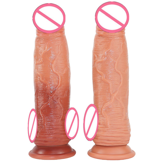 silicone gradual change simulation penis extra large soft thick long dildo female big chicken brother adult products