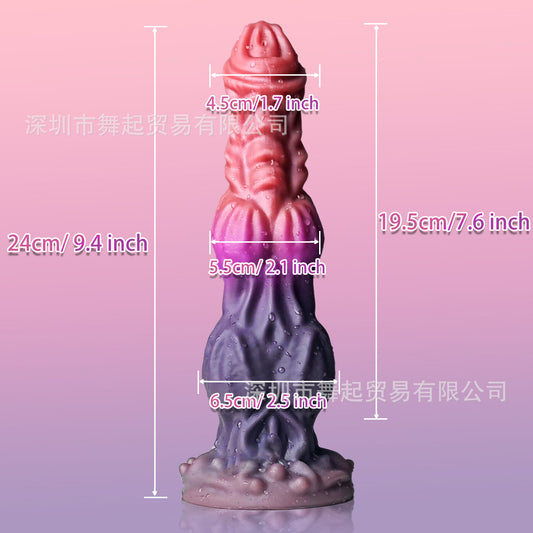 Water spray penis, liquid silicone penis, special-shaped dildo, female masturbator, penis, adult products, simulated penis.