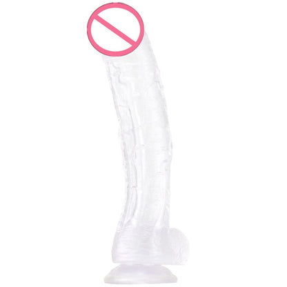 Crooked brother oversized thick and long simulated penis adult sex women's products fake penis manual stimulation masturbation trainer