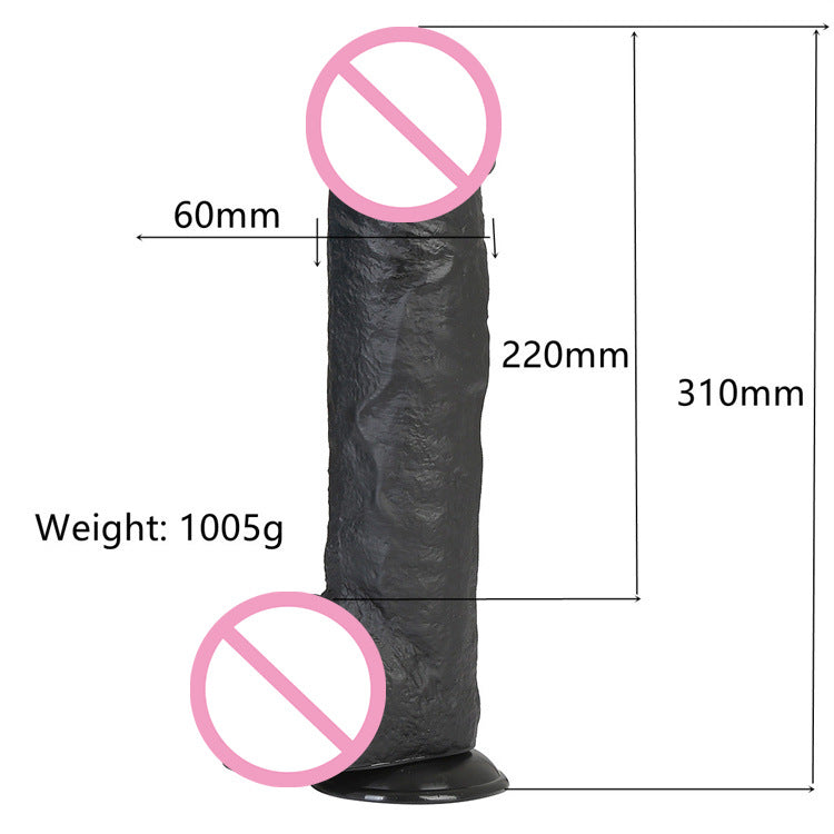 Hot-selling artificial penis in Europe and America, thick with arm, anal plug, dildo for women's adult sex products dildo