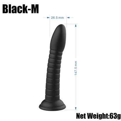 Threaded simulation penis anal plug transparent masturbator crystal dildo jj suction cup penis backyard SM adult products