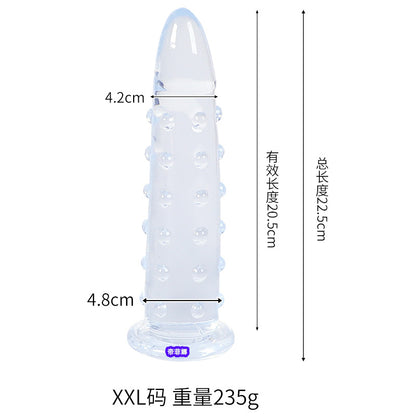 With granular dildo vaginal massage masturbator female masturbator simulated penis sex adult products