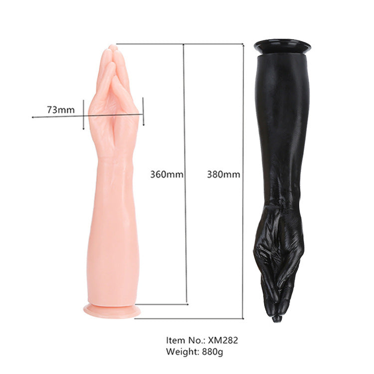 Ecstasy hand penis extra large size anal plug super thick sucker anal simulation dildo adult masturbation sm female