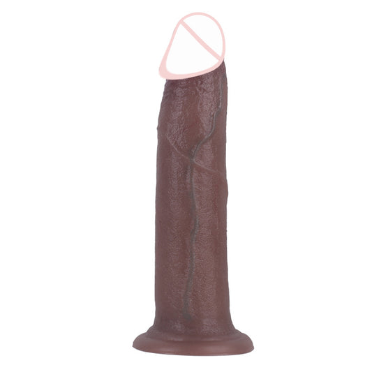 Egg-free artificial penis female manual small soft backyard anal plug dildo adult sex products